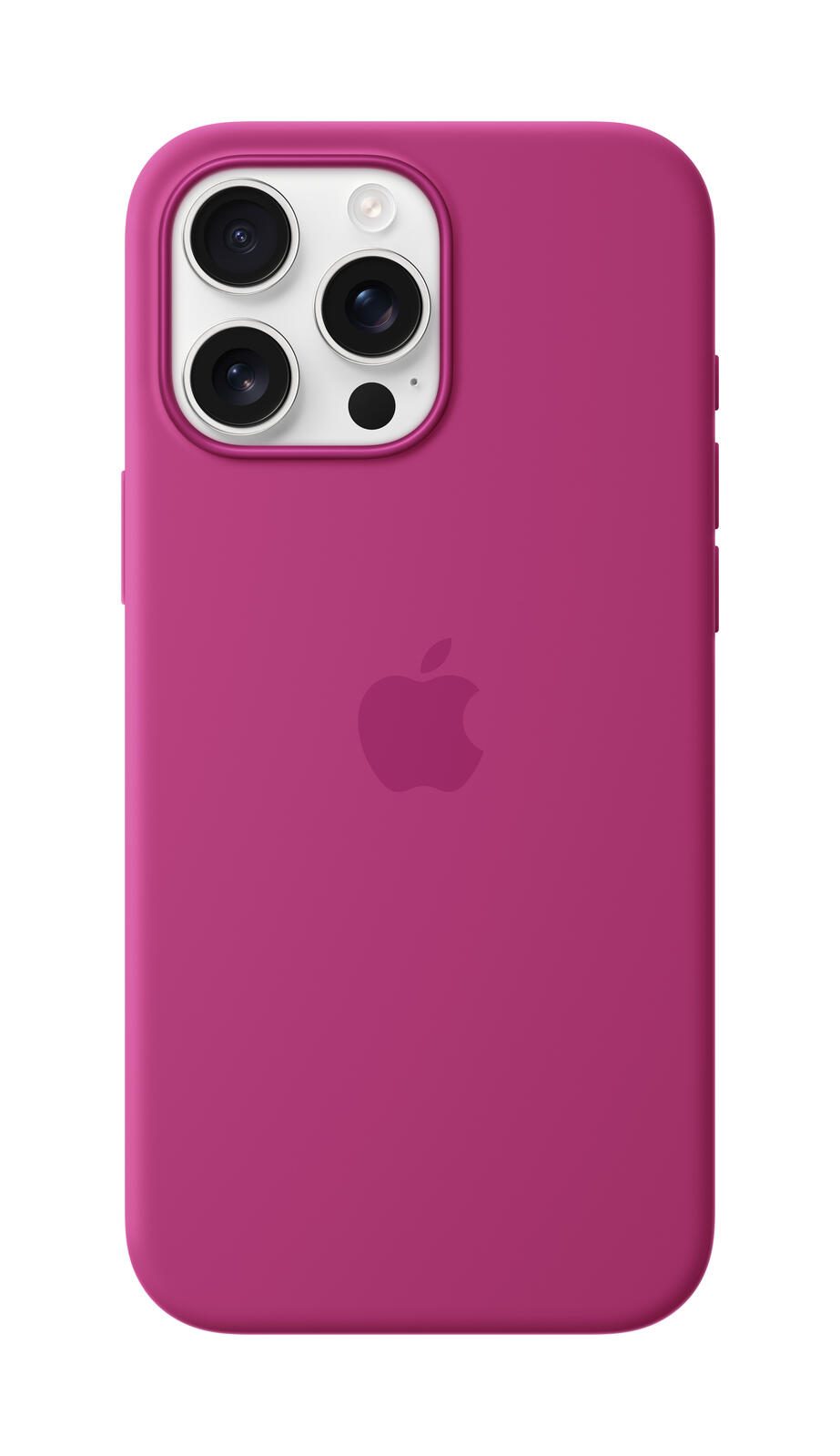 Apple Silikon Case iPhone 16 Pro Max mit MagSafe (fuchsia) Apple Silikon Case iPhone 16 Pro Max mit MagSafe (fuchsia)